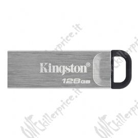 Kingston Technology DataTraveler Kyson unità flash USB 128 GB USB tipo A 3.2 Gen 1 (3.1 Gen 1) Argento