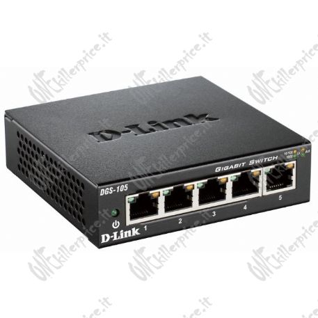 D-Link Switch 5-port 10/100/1000 DGS-105/E