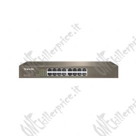 Tenda TEF1016D switch di rete Non gestito Fast Ethernet (10/100) Grigio