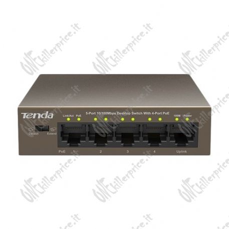 Tenda Switch TEF1105P-4-63W 4-port 10/100