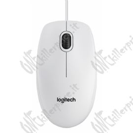 Logitech B100 Optical Usb f/ Bus mouse Ambidestro USB tipo A Ottico 800 DPI