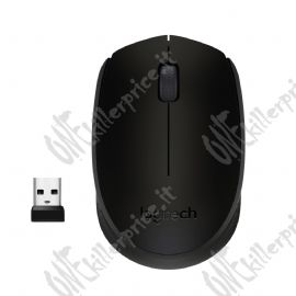 Logitech B170 Black Bp mouse Ambidestro RF Wireless Ottico