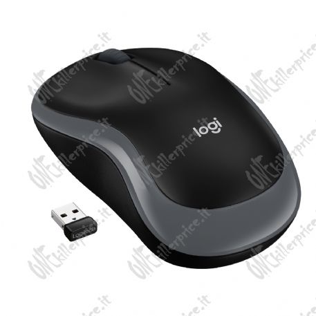 Logitech M185 mouse Ambidestro RF Wireless Ottico 1000 DPI