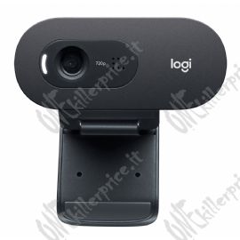 Logitech C505e webcam 1280 x 720 Pixel USB Nero