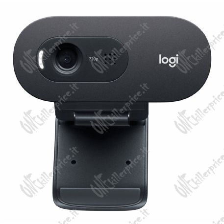 Logitech C505e webcam 1280 x 720 Pixel USB Nero