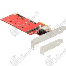 PCIe 2x M.2 NGFF + 2x SATA Raid, Controller