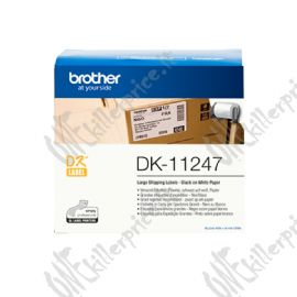 Brother DK-22251 nastro per etichettatrice Nero e rosso su bianco