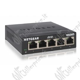 NETGEAR GS305 Non gestito L2 Gigabit Ethernet (10/100/1000) Nero