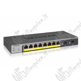 NETGEAR GS110TP Gestito L2/L3/L4 Gigabit Ethernet (10/100/1000) Supporto Power over Ethernet (PoE) Grigio