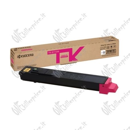 KYOCERA TK-8115M cartuccia toner 1 pz Originale Magenta