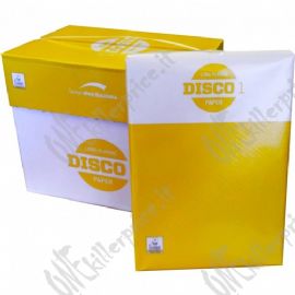 CARTA A4 DISCO 1+ x FOTOCOPIE/STAMPANTI 21x29,7 80gr (conf. 5 Risme x 500 fogli cad.)