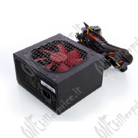 ALIMENTATORE ITEK 650W ATX DESERT VENTOLA 12CM - 4 CONN. SATA - ADATTATORE 20+4 PIN - Active PFC - ITPSD650