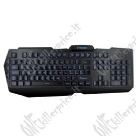 Atlantis Land Triton K400 tastiera USB QWERTY Italiano Nero