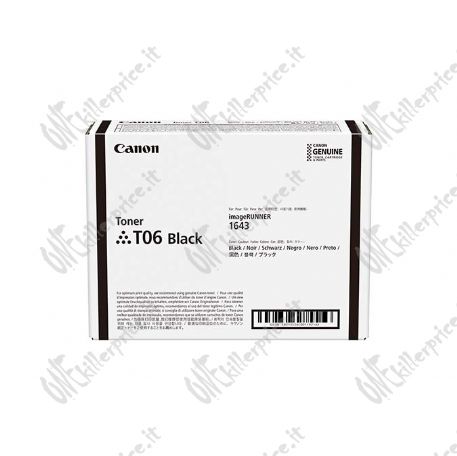 Canon T06 cartuccia toner 1 pz Originale Nero