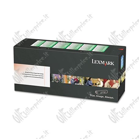 Lexmark 78C2UCE cartuccia toner 1 pz Originale Ciano