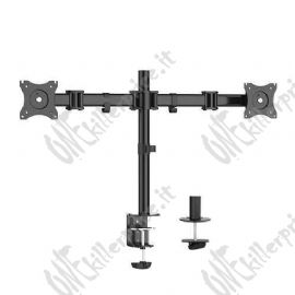 Link Accessori LKBR07 supporto da tavolo per Tv a schermo piatto 68,6 cm (27'') Nero Scrivania