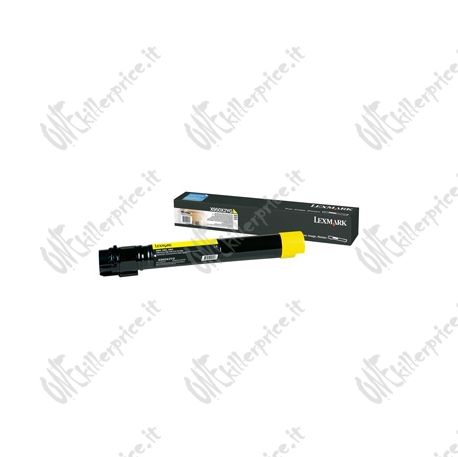 Lexmark X950X2YG cartuccia toner 1 pz Originale Giallo