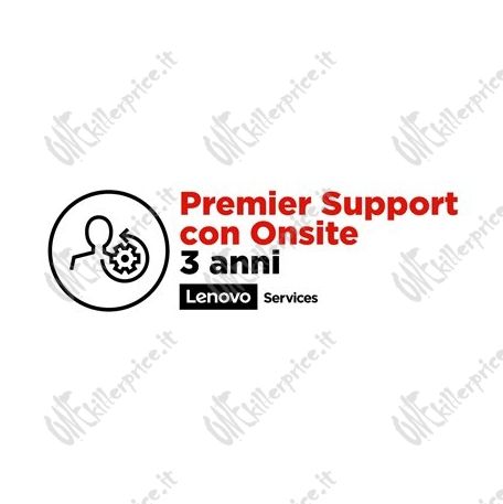 Lenovo 3 Anni Premier Support Con Onsite