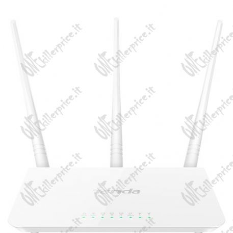 Tenda F3 router wireless Fast Ethernet Bianco