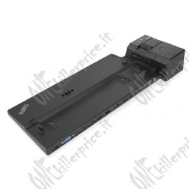 Lenovo 40AJ0135EU replicatore di porte e docking station per notebook Nero