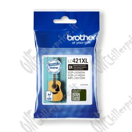 Brother LC-421XLBK cartuccia d'inchiostro 1 pz Originale Resa elevata (XL) Nero