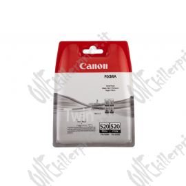 Canon Cartuccia d'inchiostro nero PGI-520BK (confezione doppia)