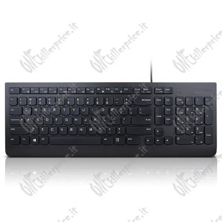 Lenovo Essential tastiera USB QWERTY Italiano Nero