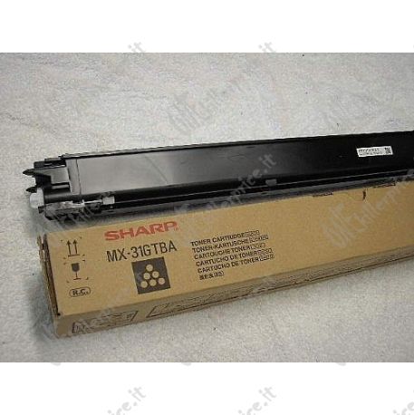 Sharp MX-31GTBA cartuccia toner 1 pz Originale Nero