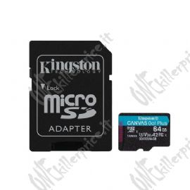 Kingston Technology Canvas Go! Plus 64 GB MicroSD UHS-I Classe 10