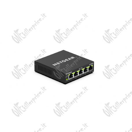 NETGEAR GS305E Gestito Gigabit Ethernet (10/100/1000) Nero