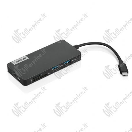 Lenovo USB-C 7-in-1 Hub - 4X90V55523