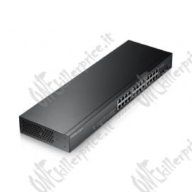 Zyxel GS-1900-24 v2 Gestito L2 Gigabit Ethernet (10/100/1000) 1U Nero