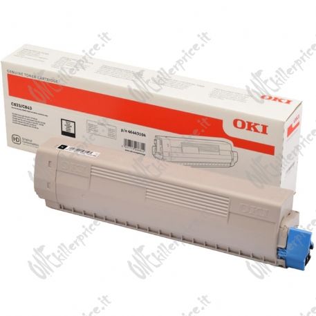 OKI 46443104 cartuccia toner 1 pz Originale Nero