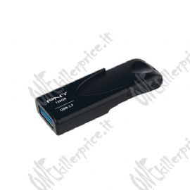 PNY Attache 4 unità flash USB 128 GB USB tipo A 3.2 Gen 1 (3.1 Gen 1) Nero