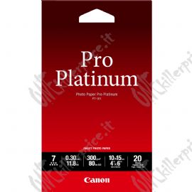 Canon Carta fotografica PT-101 Pro Platinum 4x6'' - 20 fogli