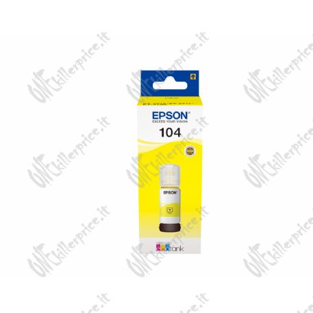 Epson 104 EcoTank Yellow ink bottle