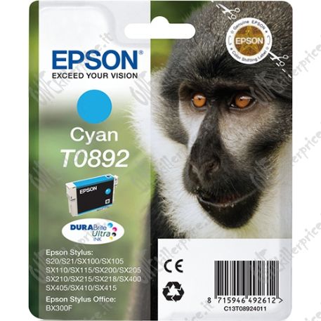 Epson Monkey Cartuccia Ciano