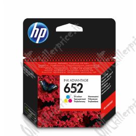 HP 652 Tri-color Original Ink Advantage Cartridge cartuccia d'inchiostro 1 pz Originale Ciano, Magenta, Giallo