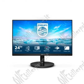 Philips V Line 242V8LA/00 LED display 60,5 cm (23.8'') 1920 x 1080 Pixel Full HD Nero