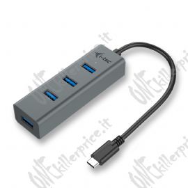 i-tec Metal USB-C HUB 4 Port