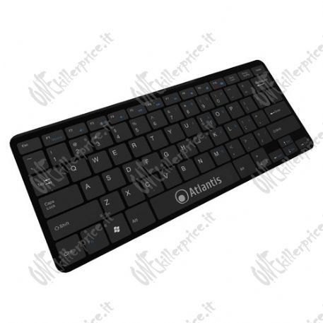 Atlantis Land Argo 900 tastiera USB QWERTY Italiano Nero