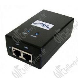 ADATTATORE POE INJECTOR UBIQUITI POE-24-12W 24V/0,5A (12W)