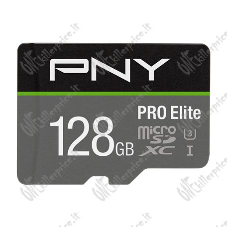 PNY PRO Elite 128 GB MicroSDXC UHS-I Classe 10