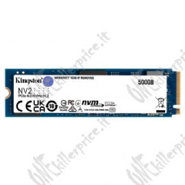 Kingston Technology NV2 M.2 500 GB PCI Express 4.0 NVMe