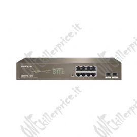 SWITCH IP-COM G3310P-8-150W 8P GIGABIT + 2SFP Cloud Managed Max PoE per porta: 30W - PoE totale 130W