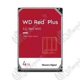 Western Digital Red Plus WD40EFPX disco rigido interno 3.5'' 4000 GB Serial ATA III