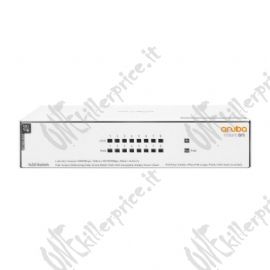 Hewlett Packard Enterprise Aruba Instant On 1430 8G Class4 PoE 64W Non gestito L2 Gigabit Ethernet (10/100/1000) Supporto Power over Ethernet (PoE) Bianco