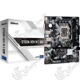 Asrock B760M-HDV/M.2 D4 Intel B760 LGA 1700 micro ATX