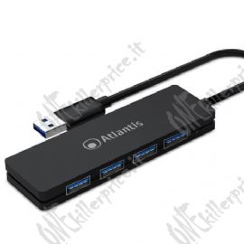 Atlantis Land P014-UH340 hub di interfaccia USB 2.0