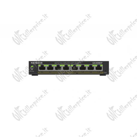 Netgear Plus Switch 8-port 10/100/1000 GS308EP-100PES